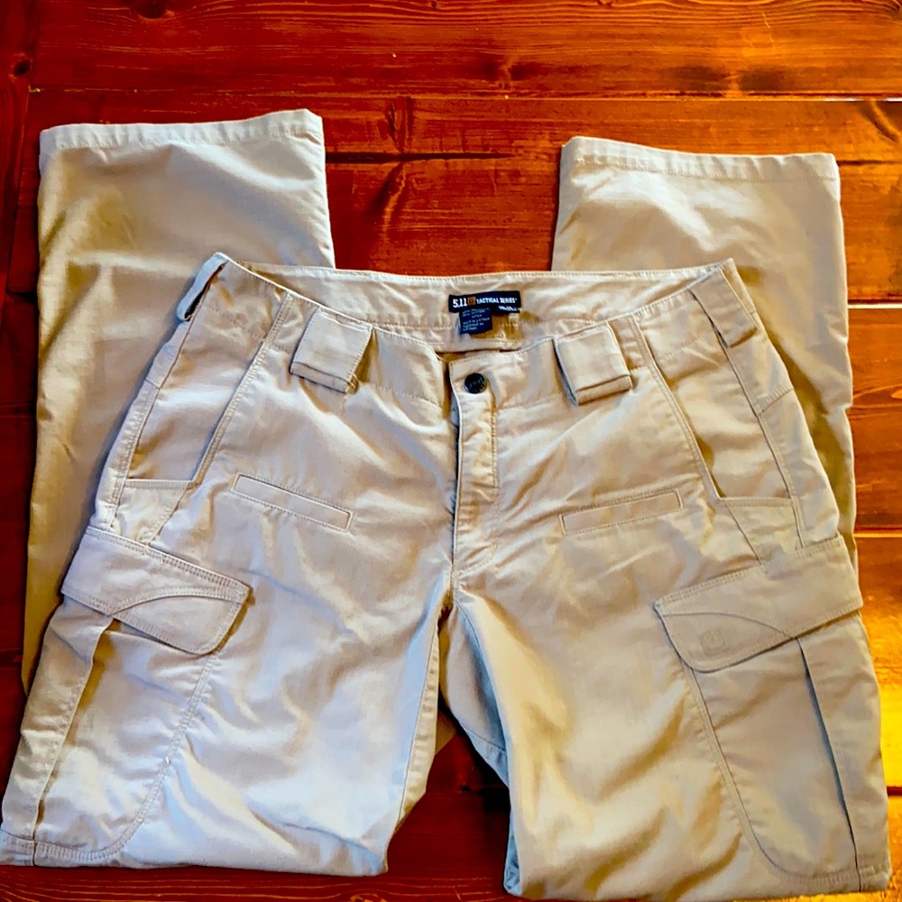 5.11 women’s stryke pants . Tan